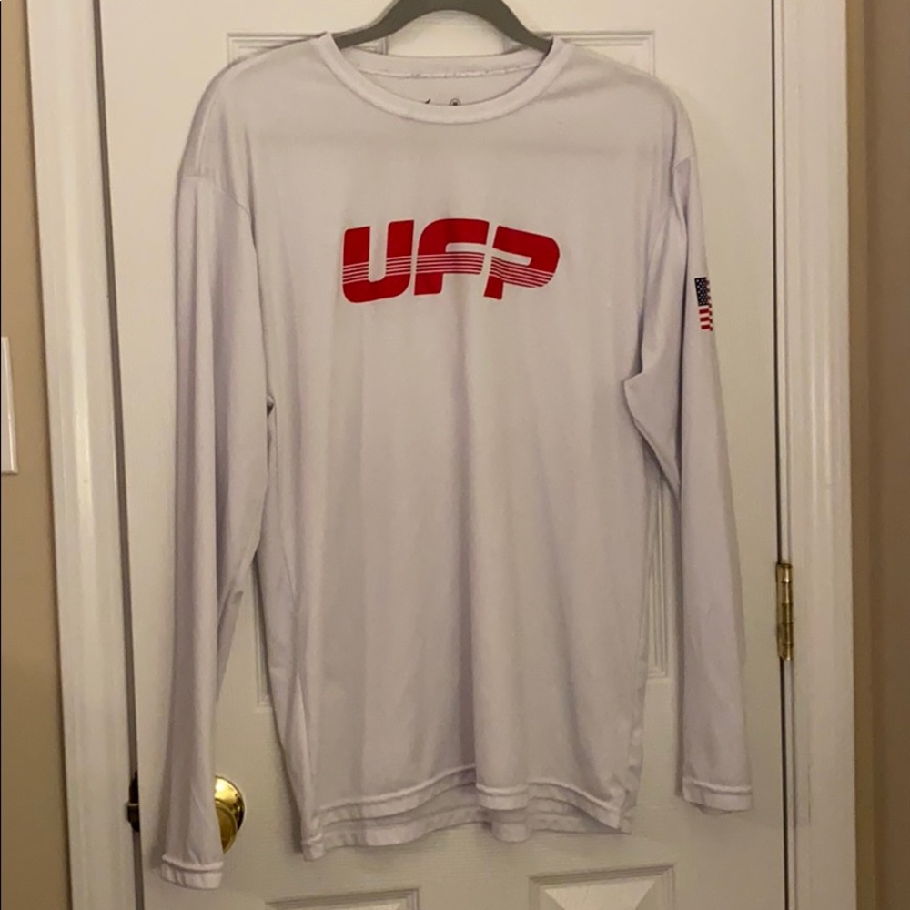 Long Sleeve White Tunaskin Dexter Shirt